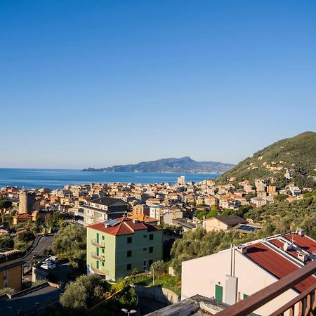 093 - Casa Panorama, Vista Mare E Vista Portofino, 500 Metri Centro Di Chiavari, Posto Auto Gratis Incluso Daire Dış mekan fotoğraf