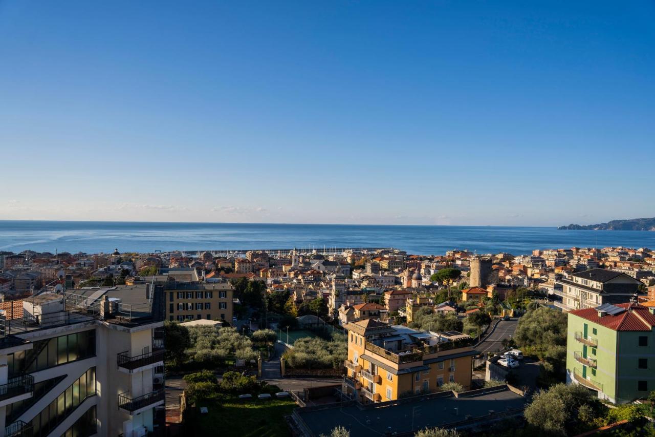093 - Casa Panorama, Vista Mare E Vista Portofino, 500 Metri Centro Di Chiavari, Posto Auto Gratis Incluso Daire Dış mekan fotoğraf