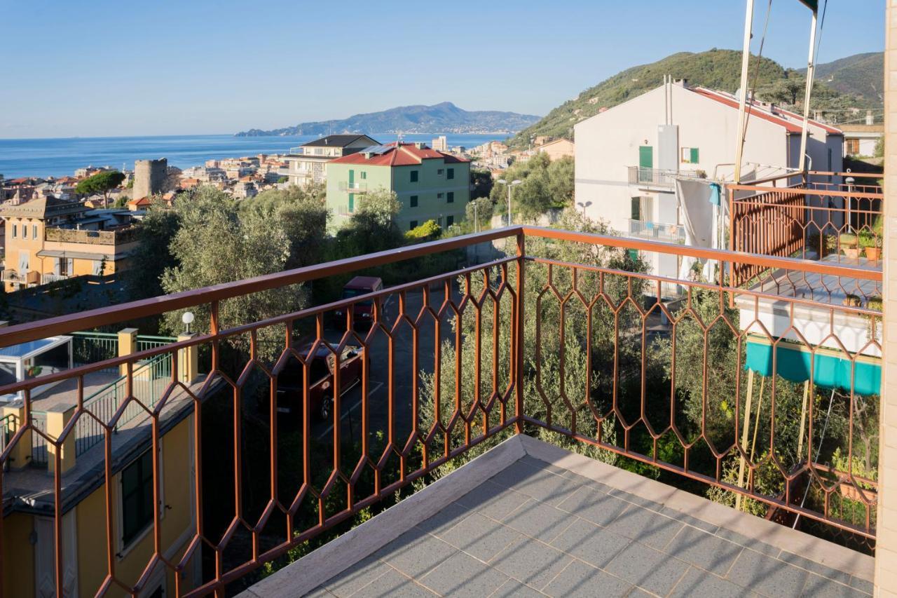 093 - Casa Panorama, Vista Mare E Vista Portofino, 500 Metri Centro Di Chiavari, Posto Auto Gratis Incluso Daire Dış mekan fotoğraf